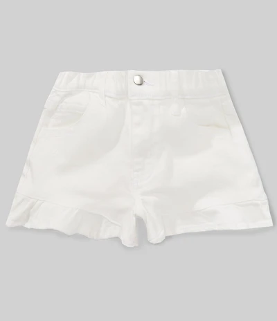 GB Girls Big Girls Americana Denim Ruffle Shorts