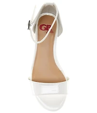 GB Girls' Patent Block Heel Dress Sandals (Youth)