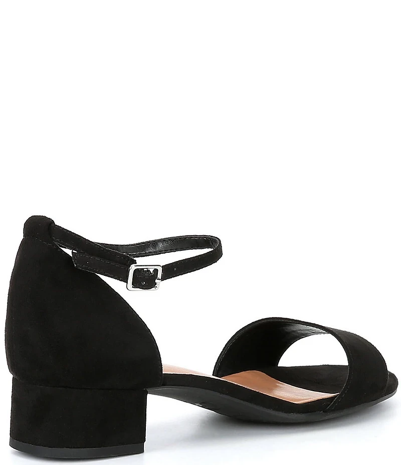 GB Girls' Ankle Strap Block Heel Dress Sandals (Toddler)