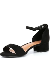 GB Girls' Ankle Strap Block Heel Dress Sandals (Toddler)