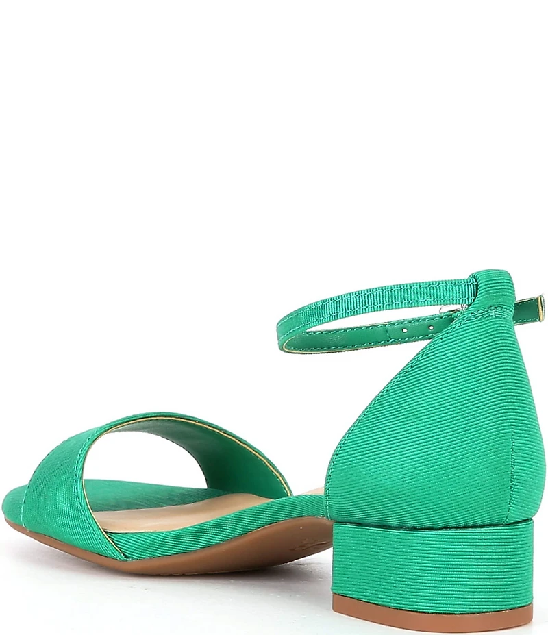 GB Girls' Block-Party Grosgrain Ankle Strap Dress Sandals (Toddler)