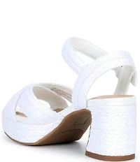 GB Girls' Brianna Jute Platform Sandal (Toddler)