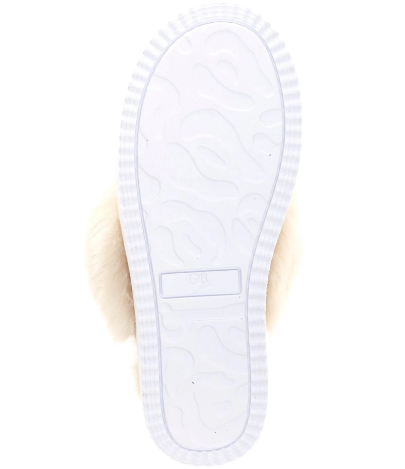 GB Girls' Comfie-Girl Bow Embellished Slippers (Youth)