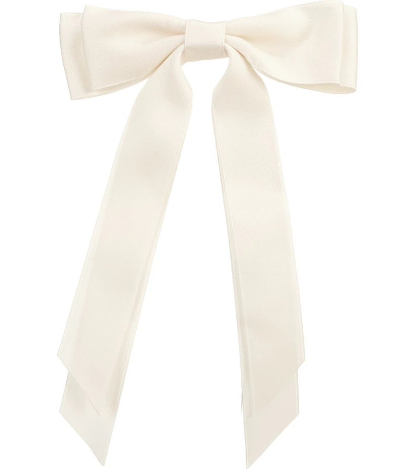 GB Girls Double Layer Satin Hair Bow