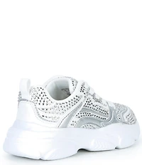 GB Girls' Dylyn Rhinestone Embellishment Sneakers (Toddler)