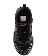 GB Girls' Dylyn Rhinestone Embellishment Sneakers (Toddler)
