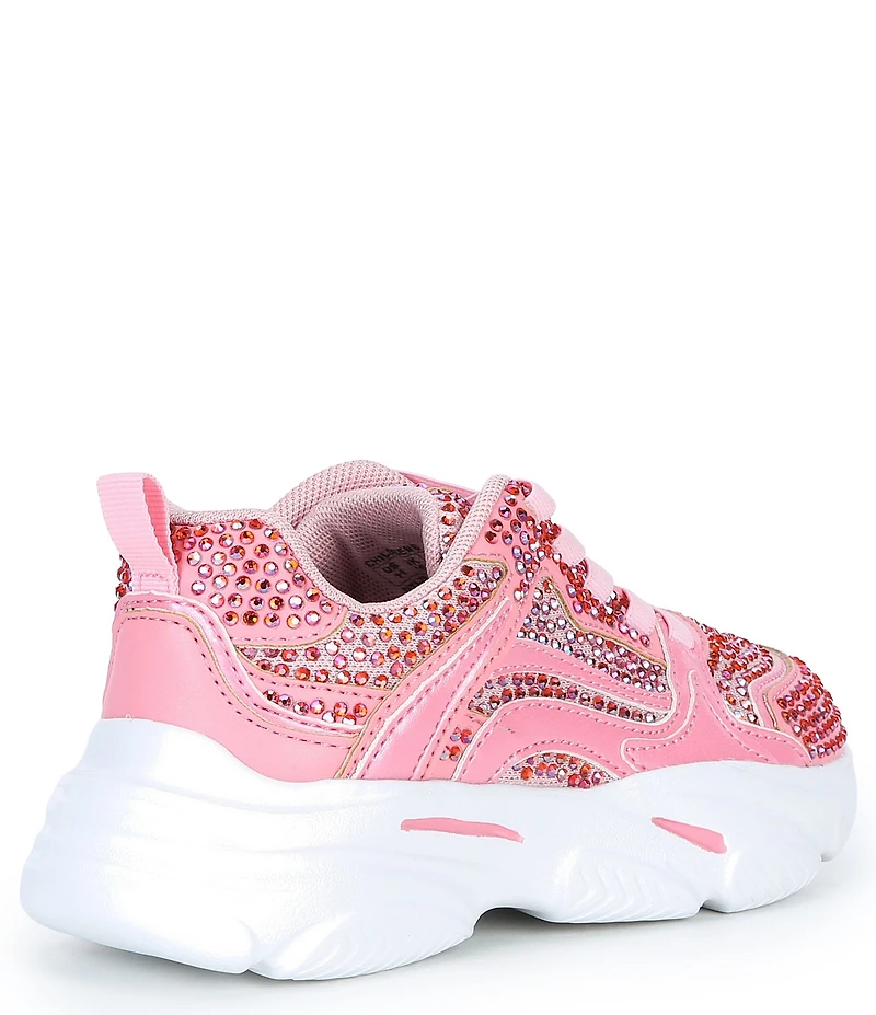 GB Girls' Dylyn Rhinestone Embellishment Sneakers (Toddler)