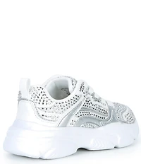 GB Girls' Dylyn Rhinestone Embellishment Sneakers (Youth)