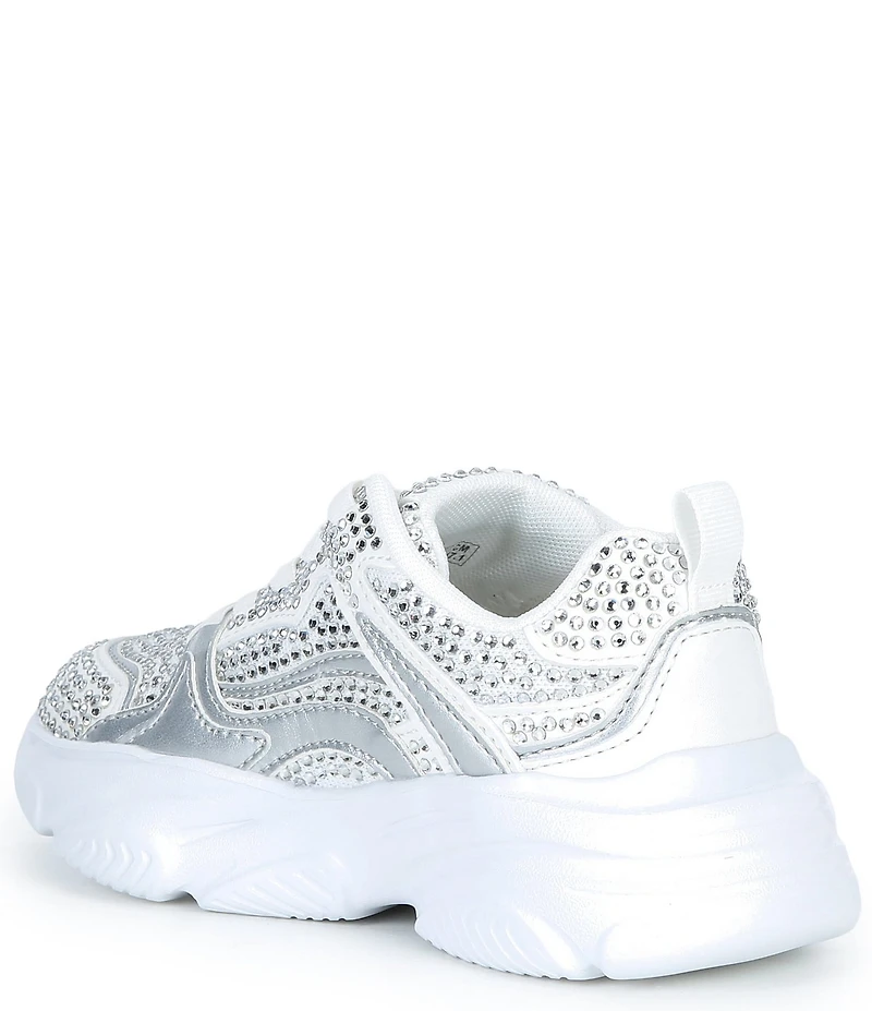 GB Girls' Dylyn Rhinestone Embellishment Sneakers (Youth)