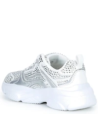 GB Girls' Dylyn Rhinestone Embellishment Sneakers (Youth)