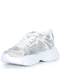 GB Girls' Dylyn Rhinestone Embellishment Sneakers (Youth)
