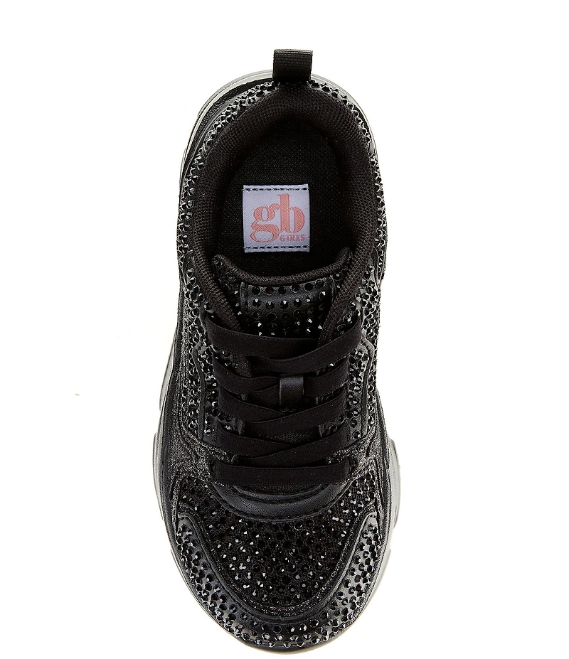 GB Girls' Dylyn Rhinestone Embellishment Sneakers (Youth)