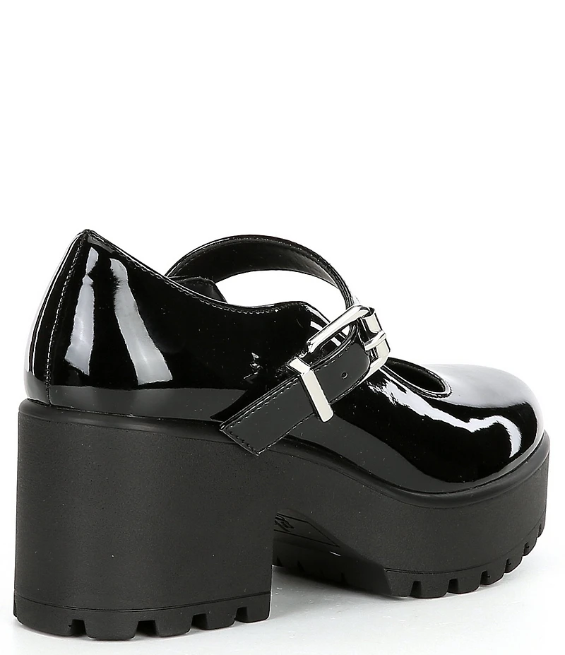 GB Girls' Franki-Girl Lug Sole Platform Mary Janes (Toddler)