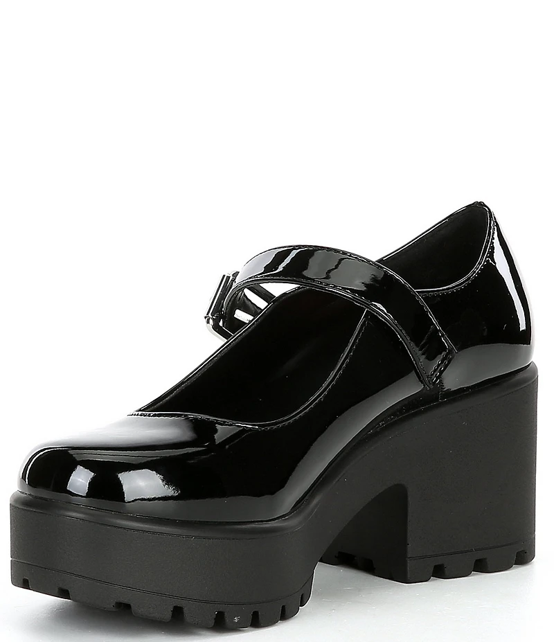 GB Girls' Franki-Girl Lug Sole Platform Mary Janes (Toddler)