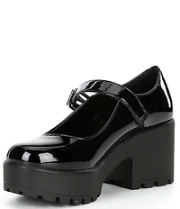 GB Girls' Franki-Girl Lug Sole Platform Mary Janes (Toddler)