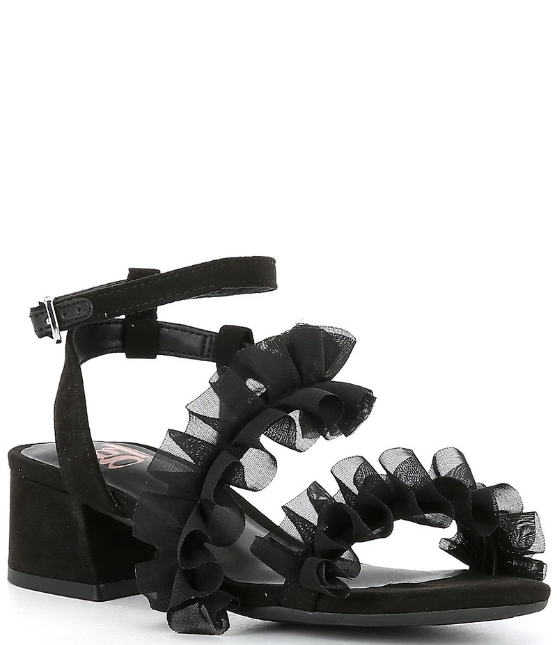 GB Girls' Franz Ruffle Dress Heels (Toddler)