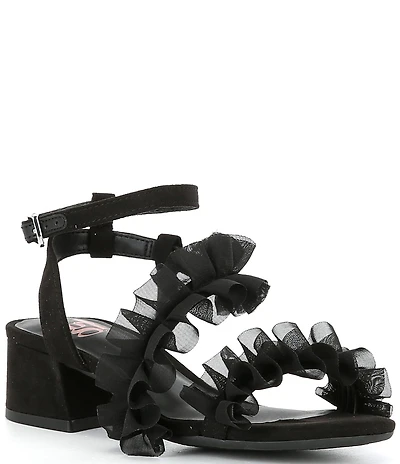 GB Girls' Franz Ruffle Dress Heels (Toddler)