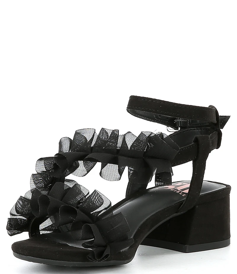 GB Girls' Franz Ruffle Dress Heels (Toddler)