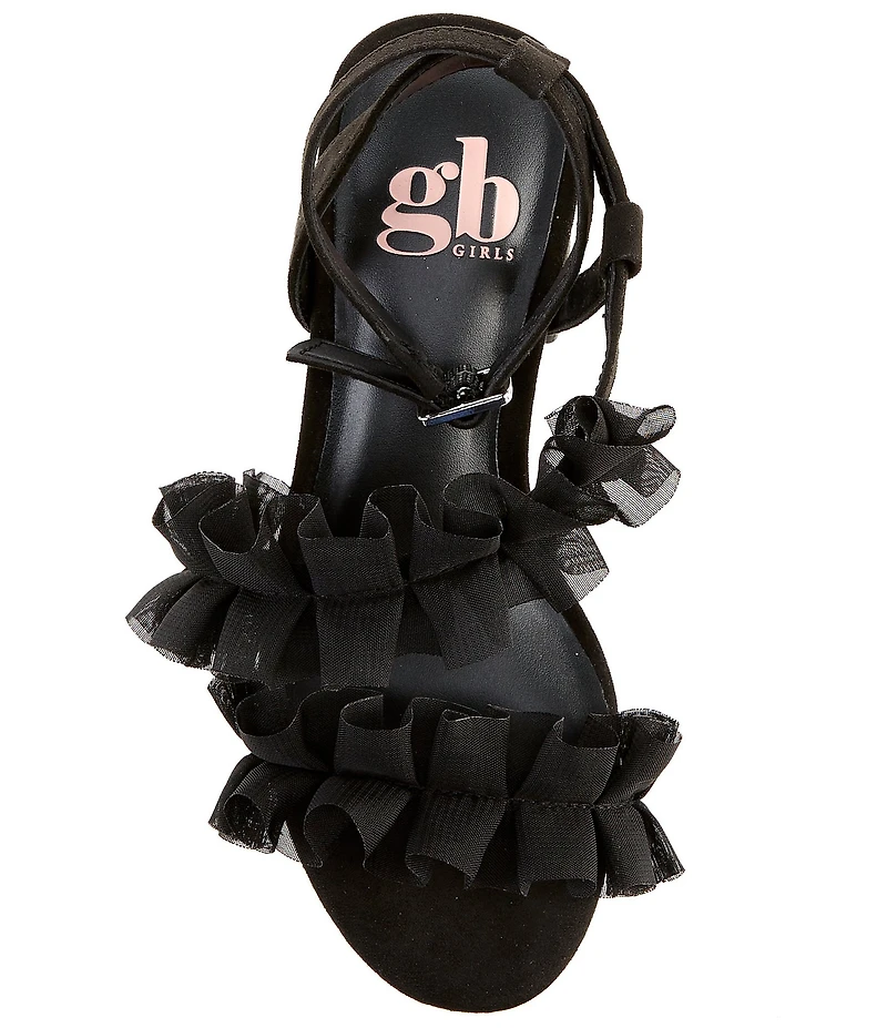 GB Girls' Franz Ruffle Dress Heels (Toddler)