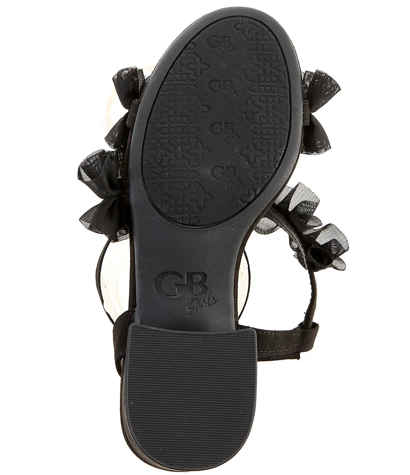 GB Girls' Franz Ruffle Dress Heels (Toddler)
