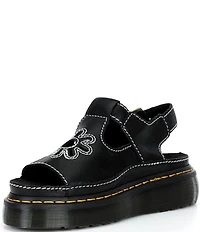 GB Girls' Fyffer Leopard Embellished Slide Sandals (Toddler)