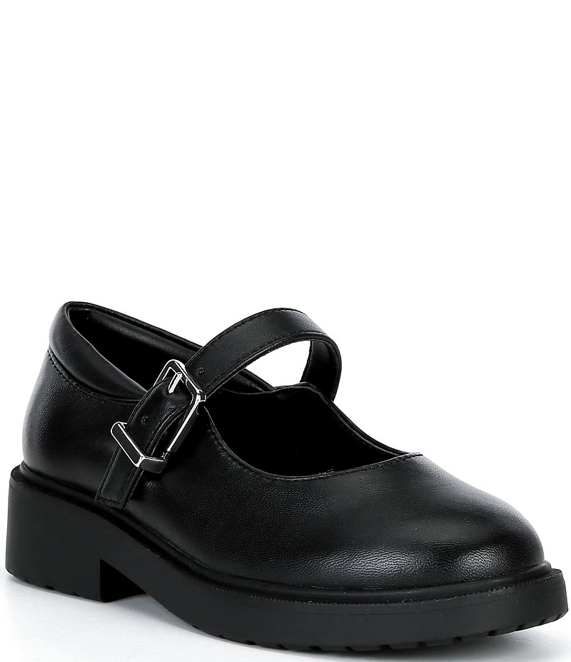 GB Girls' Iona-Girl Leather Mary Jane Loafers (Toddler)