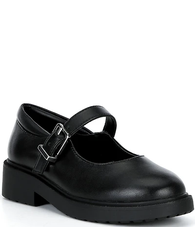 GB Girls' Iona-Girl Leather Mary Jane Loafers (Toddler)