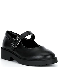 GB Girls' Iona-Girl Leather Mary Jane Loafers (Toddler)