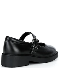 GB Girls' Iona-Girl Leather Mary Jane Loafers (Toddler)