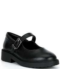 GB Girls' Iona-Girl Leather Mary Jane Loafers (Youth)