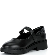 GB Girls' Iona-Girl Leather Mary Jane Loafers (Youth)