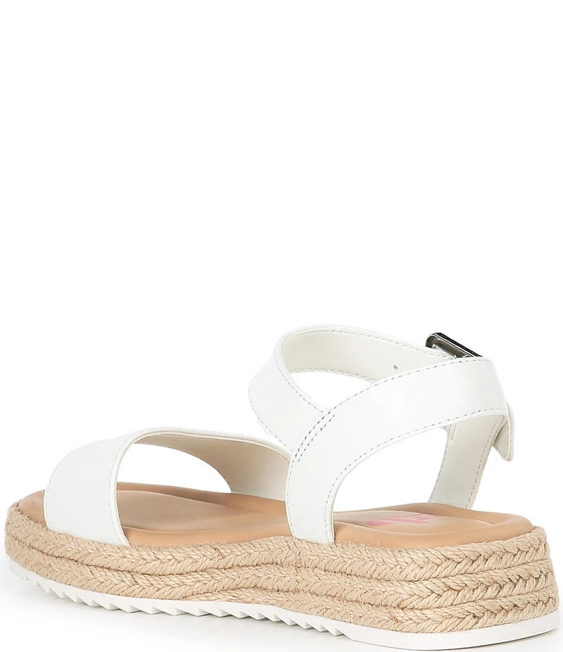 GB Girls' Keegan Leather Espadrille Flat Sandals (Infant)
