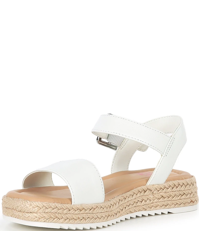 GB Girls' Keegan Leather Espadrille Flat Sandals (Infant)