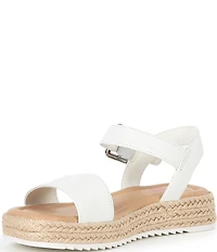 GB Girls' Keegan Leather Espadrille Flat Sandals (Infant)