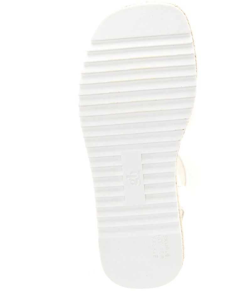 GB Girls' Keegan Leather Espadrille Flat Sandals (Infant)