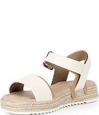 GB Girls' Keegan Leather Espadrille Flat Sandals (Infant)