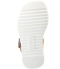 GB Girls' Keegan Leather Espadrille Flat Sandals (Infant)