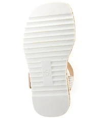 GB Girls' Keegan 2 Rhinestone Embellished Espadrille Flat Sandals (Toddler)