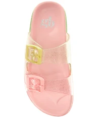 GB Girls' Lycia Jelly Ombre Glitter Sandals (Toddler)