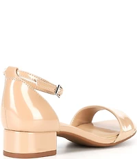 GB Girls' Patent Ankle Strap Block Heel Dress Sandals (Toddler)