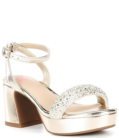 GB Girls' Razzle Platform Dress Sandals (Toddler)