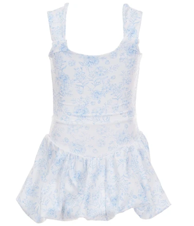 GB Girls Scoop Neck Printed Sunday Bubble Dress