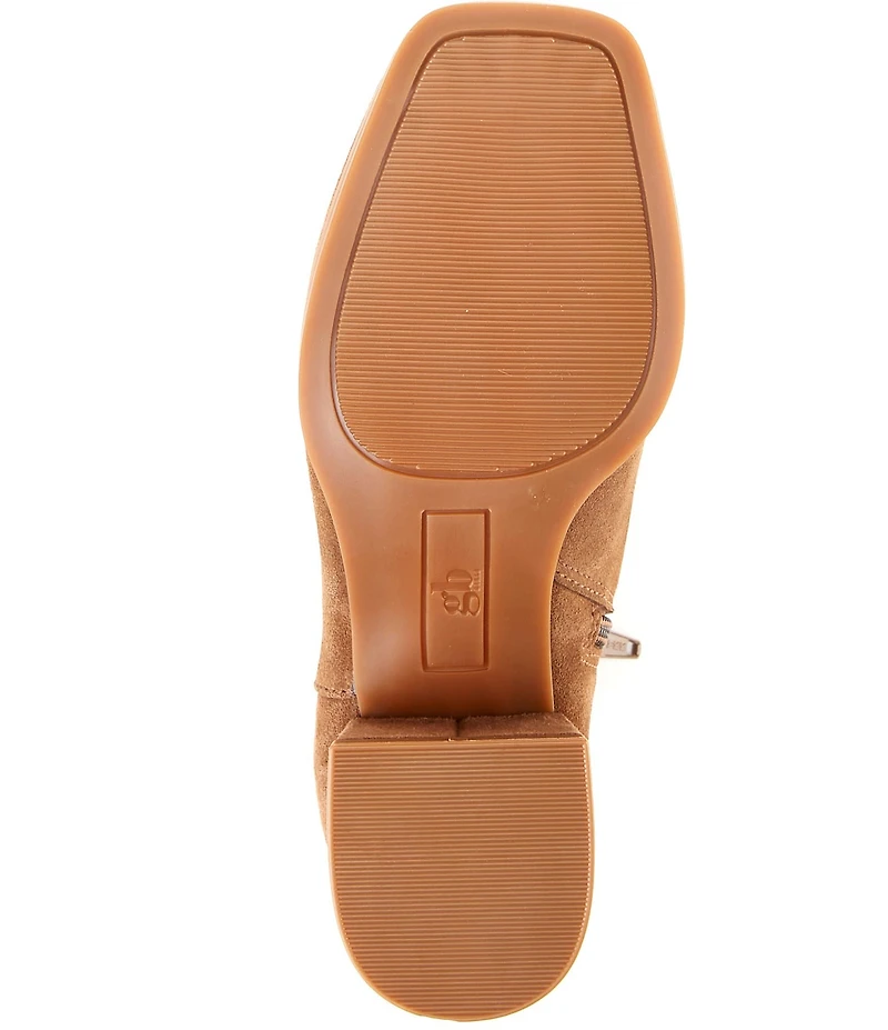GB Girls' Shirley Suede Block Heel Booties (Youth)