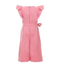 GB Little Girls Ruffle Sleeve Jumpsuit