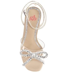 GB Girls' Suzan Vinyl Dress Block Heels (Toddler)