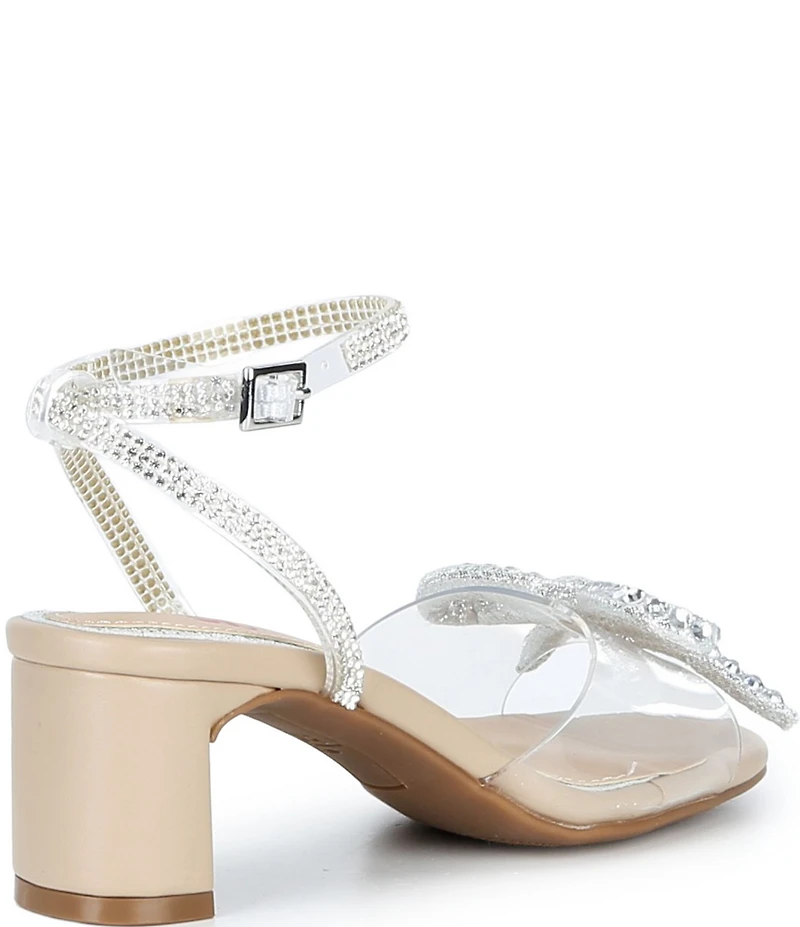 GB Girls' Suzan Vinyl Dress Block Heels (Youth)