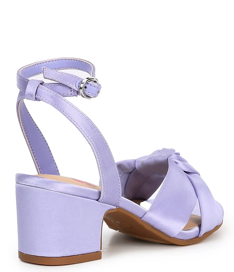 GB Girls' Tess Satin Knotted Dress Heels (Toddler)