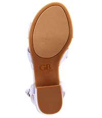 GB Girls' Tess Satin Knotted Dress Heels (Toddler)