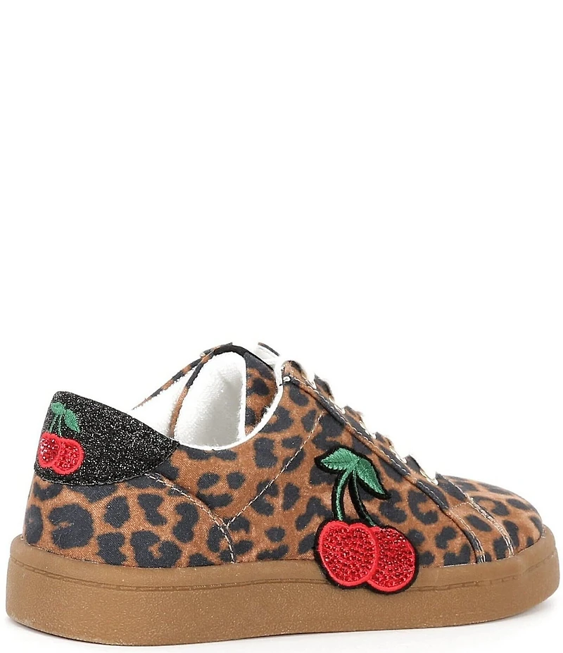 GB Girls' Trixie Leopard Cherry Sneakers (Toddler)