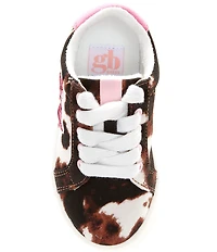 GB Girls' Trixie Leopard Cherry Sneakers (Toddler)